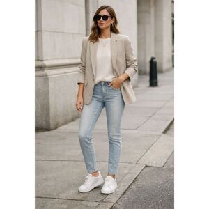 Mavi Gold Serena Skinny Jeans Womens 27 Light Wash Stretch Modern Slim Fit